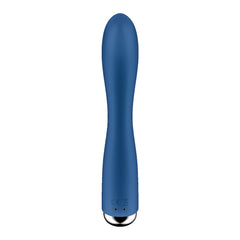 Satisfyer Spinning Rabbit 1 - Blue - Blue 20 cm USB Rechargeable Rotating Rabbit Vibrator