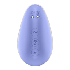 Satisfyer Pixie Dust - Violet/Pink - Violet/Pink USB Rechargeable Vibrating Air Pulse Stimulator
