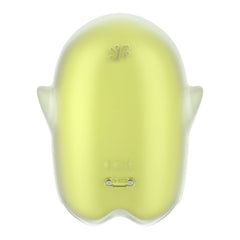 Satisfyer Glowing Ghost - Yellow - Glow in Dark Yellow USB Rechargeable Air Pulse Stimulator