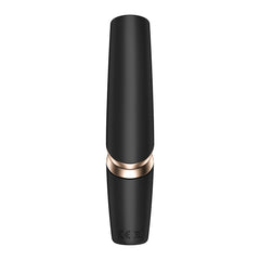 Satisfyer Perfect Kiss - Black USB Rechargeable Air Pulse Stimulator