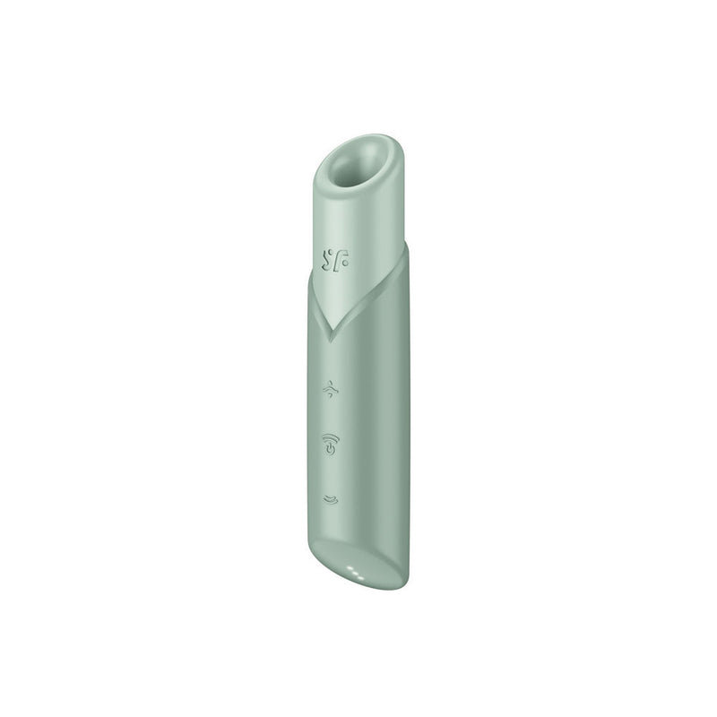 Satisfyer Naughty Kiss - Mint Green USB Rechargeable Air Pulse Stimulator