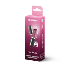 Satisfyer Pro 2 Kiss - Red/Black USB Rechargeable Air Pulse Stimulator