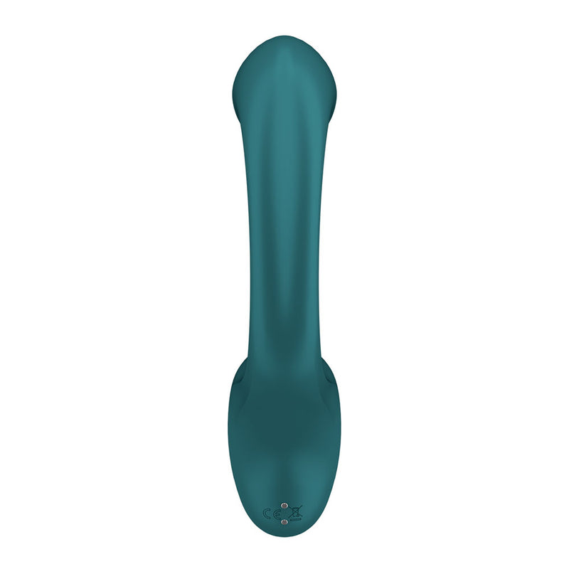Satisfyer G For Goddess 2 - Bottle Green - Bottle Green 18.8 cm USB Rechargeable Vibrator with Clit Stim