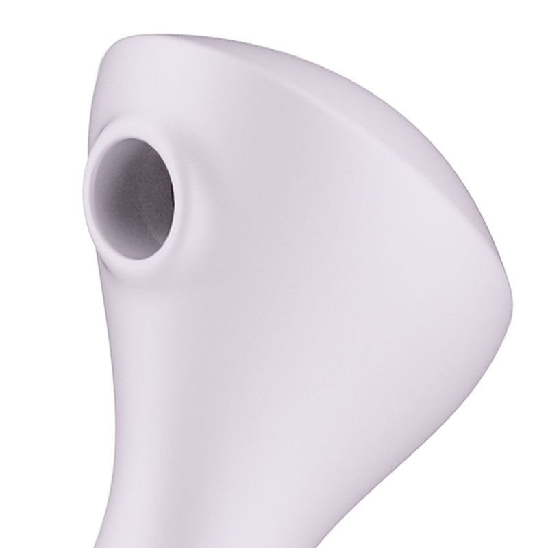 Satisfyer Wand-erful - Violet 15.8 cm USB Rechargeable Air Pulse Massage Wand