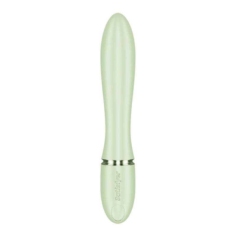 Satisfyer Pearl Bunny 2 - Light Green - Light Green 21.5 cm USB-C Rechargeable Rabbit Vibrator