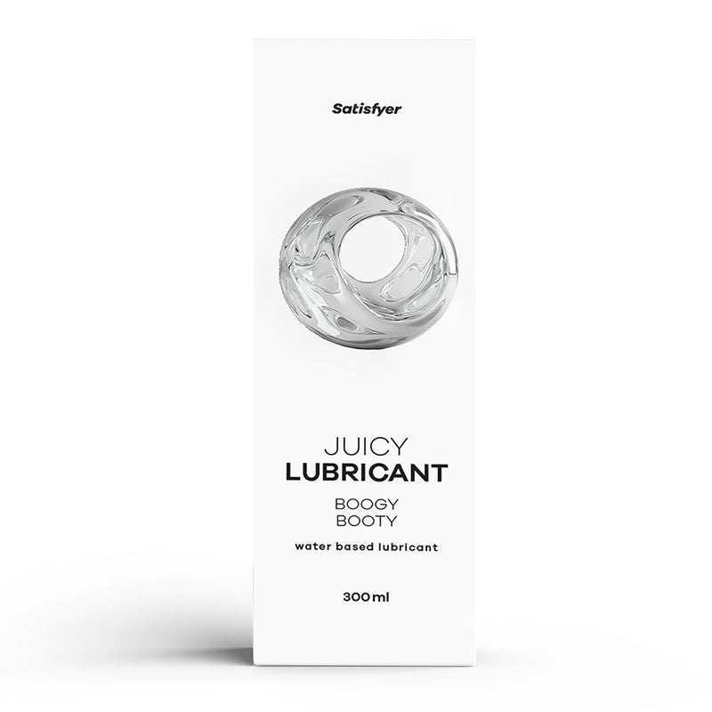 Satisfyer Juicy Lubricant 300 ml Boogy Booty - Water Based Anal Lubricant - 300 ml Bottle