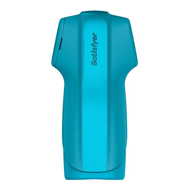 Satisfyer Men Vibration - Battery Series - Blue Vibrating Masturbator