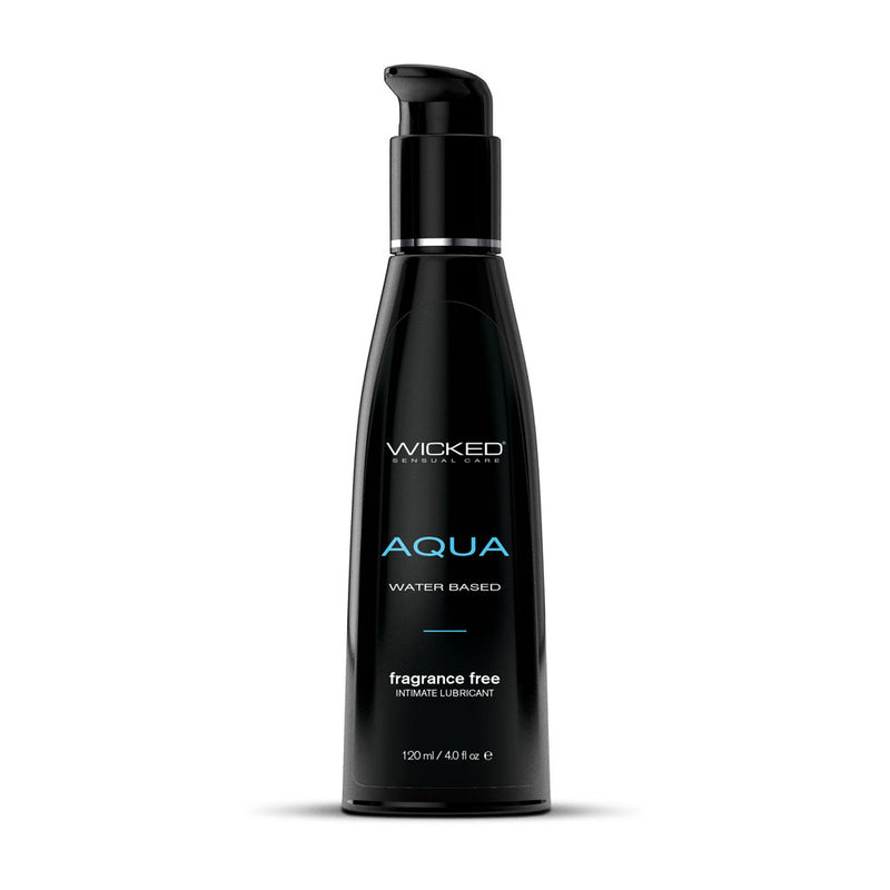 Wicked Aqua - Water Based Lubricant - 120 ml (4 oz) Bottle