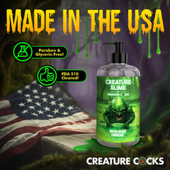 Creature Cocks Water-Based Lubricant - 473 ml - Water Based Lubricant - 473 ml Pump Bottle
