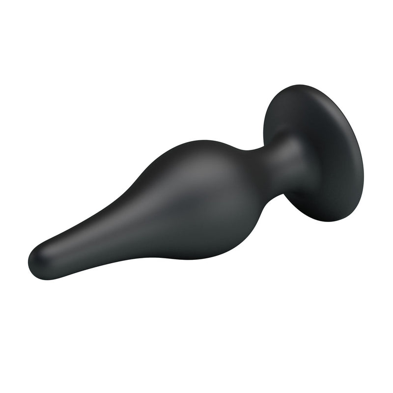 Party Up JEFFREY Butt Plug - Black 14 cm Butt Plug