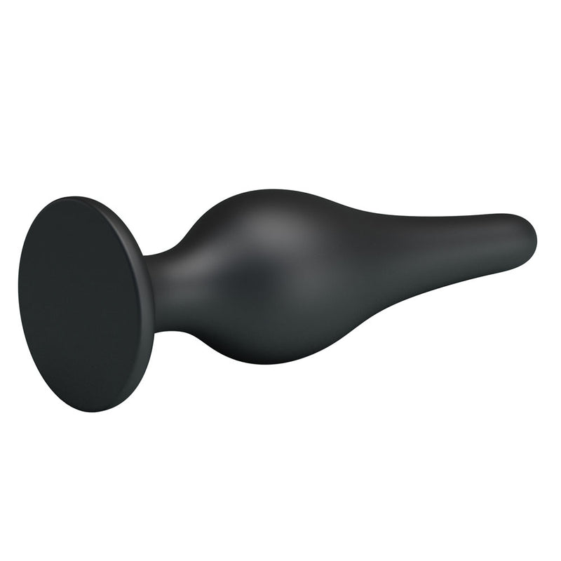 Party Up JEFFREY Butt Plug - Black 14 cm Butt Plug
