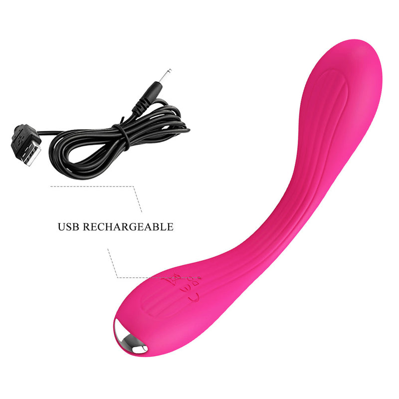 Party Up FRANK Bendable Vibe - Pink - Pink 17.1 cm Bendable Vibrator