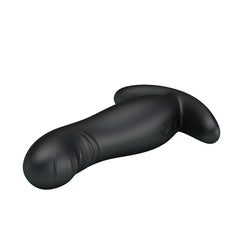 MR PLAY Prostate Massager - Black USB Rechargeable Prostate Massager with Flicking Tip
