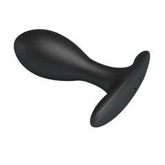 Party Up KEVIN Inflatable Butt Plug - Black 9.1 cm Inflatable Butt Plug