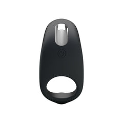 Party Up KING Rechargeable Cock Ring - Black USB Rechargeable Cock Ring