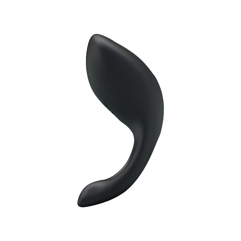 Party Up KING Rechargeable Cock Ring - Black USB Rechargeable Cock Ring