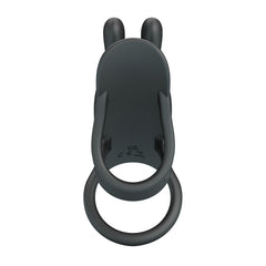 Party Up MARK Vibrating Penis Sleeve - Black USB Rechargeable Vibrating Cock Sleeve