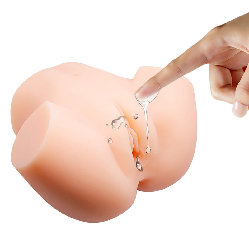 CRAZY BULL VERONICA Vibrating Torso - Flesh Vibrating Torso Masturbator