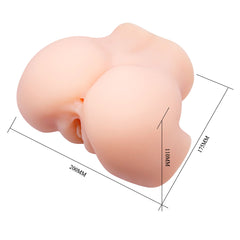 CRAZY BULL VERONICA Vibrating Torso - Flesh Vibrating Torso Masturbator