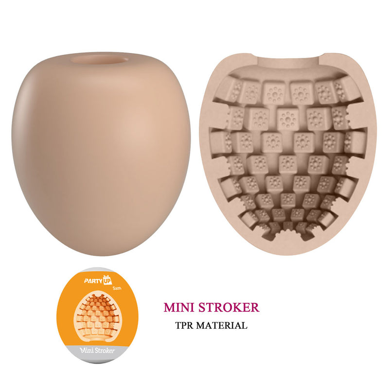 Party Up SAM Mini Stroker - Flesh Mini Stroker