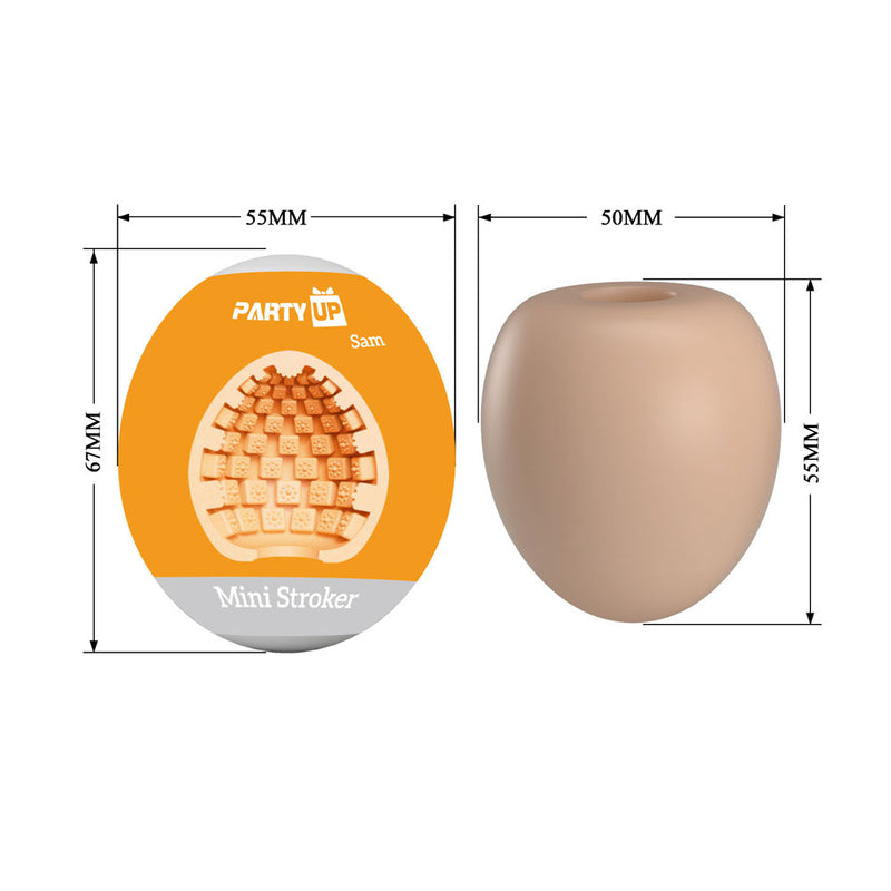 Party Up SAM Mini Stroker - Flesh Mini Stroker