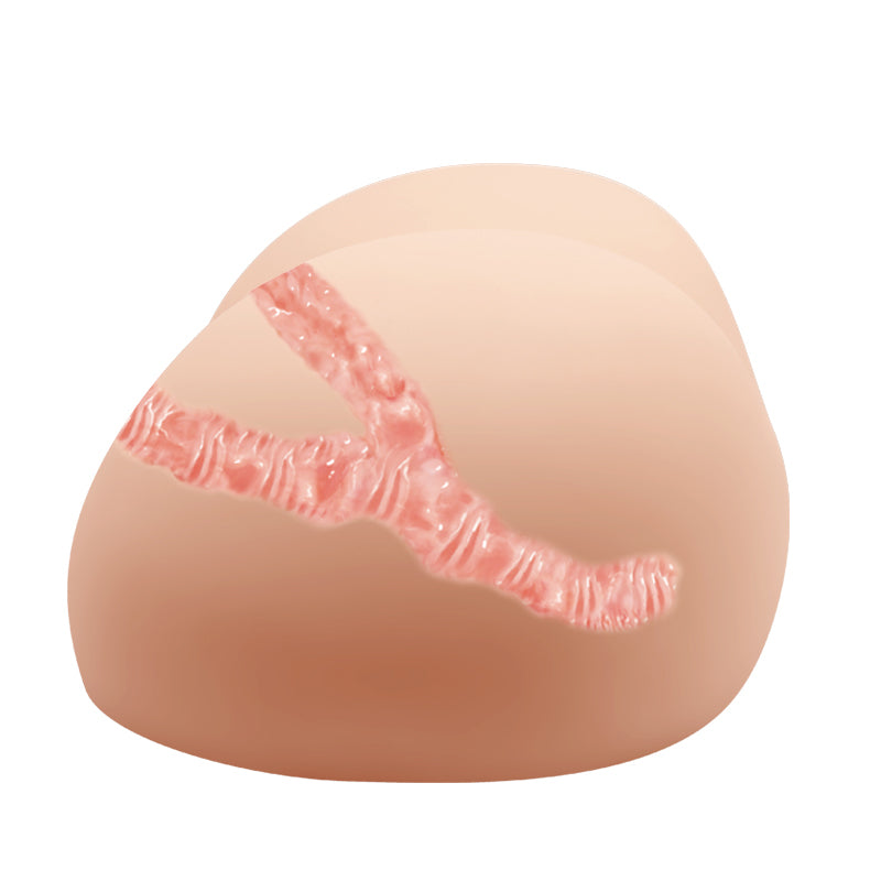 CRAZY BULL JUDY Vibrating Doggy Torso - Flesh Vibrating Doggy-Style Masturbator