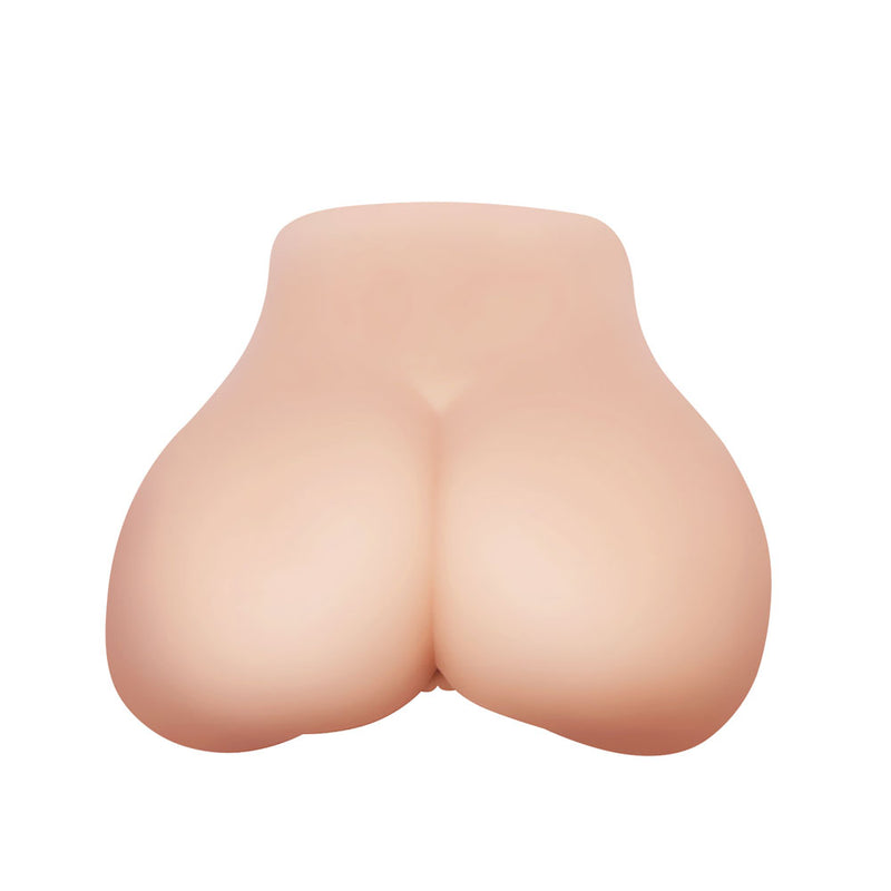 CRAZY BULL Vibrating Doggy Torso - Flesh Vibrating Doggy Style Torso Masturbator