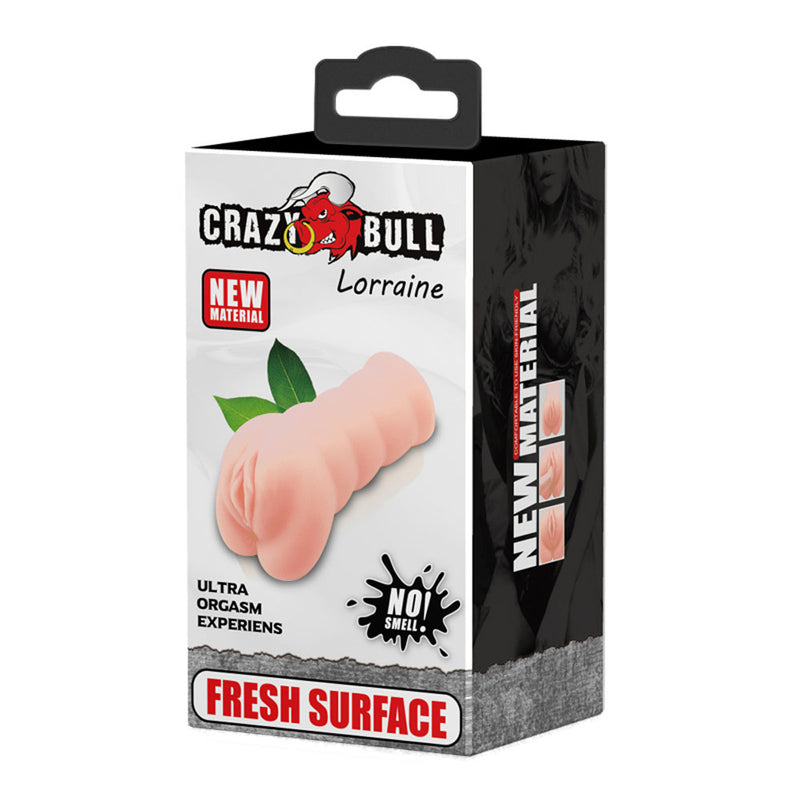 CRAZY BULL LORRAINE Vagina Stroker - Flesh Vagina Stroker