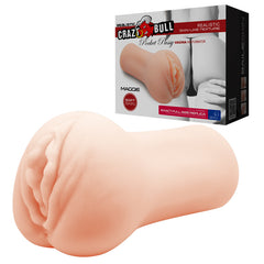 CRAZY BULL MAGGIE Vagina Stroker - Flesh Vagina Stroker