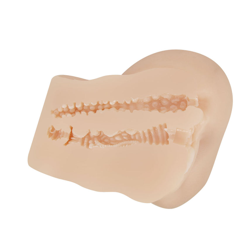 CRAZY BULL HAILEY Vibrating Doggy Torso - Flesh Vibrating Doggy Style Torso Masturbator