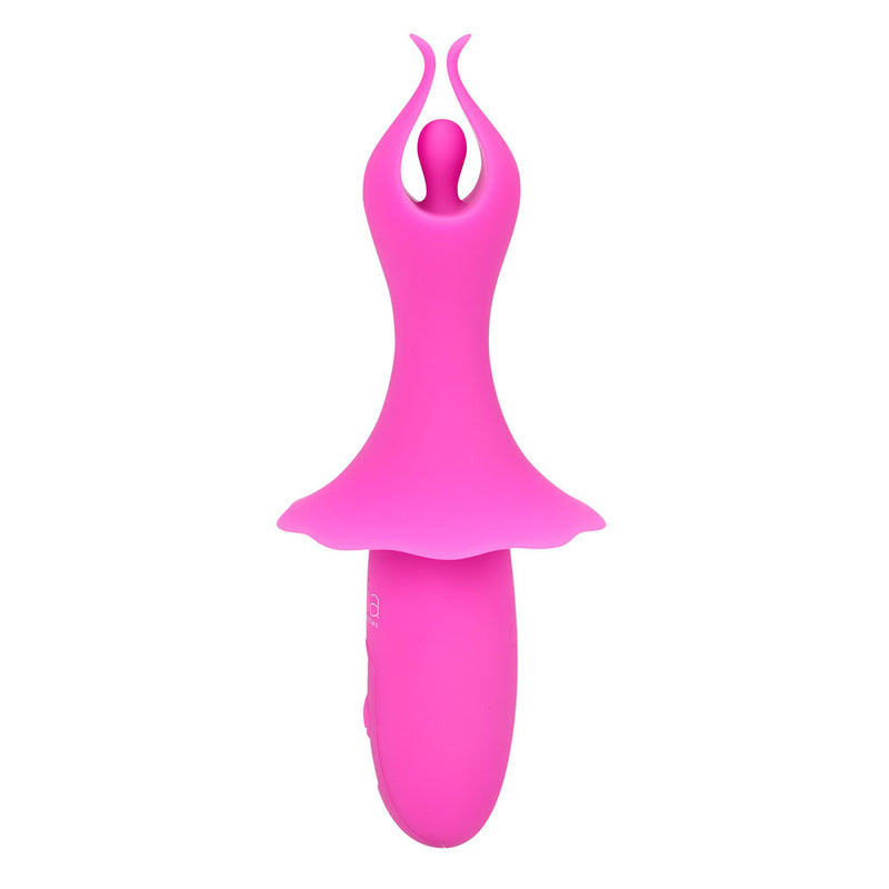 Maia SIENNA - Pink - Pink 15.2 cm USB Rechargeable Fluttering Bullet