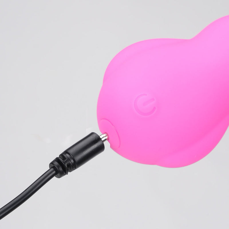 Maia BRI - Pink - Pink 9 cm USB Rechargeable Vibrating Bunny Bullet