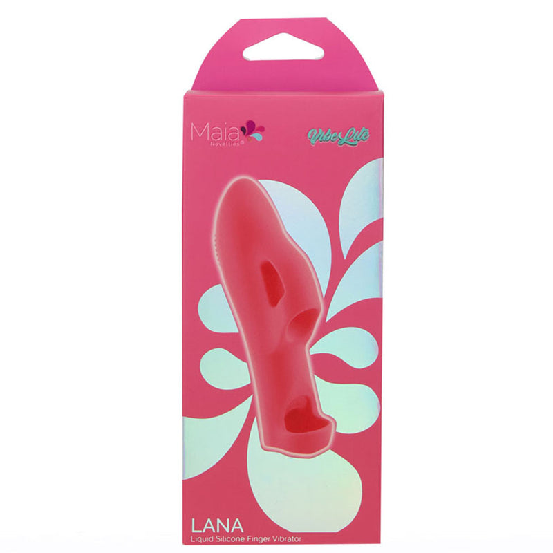 Maia LANA - Red - Red USB Rechargeable Finger Stimulator