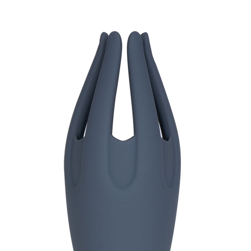 Maia LEO - Grey - Grey USB Rechargeable Penis Head Tickler
