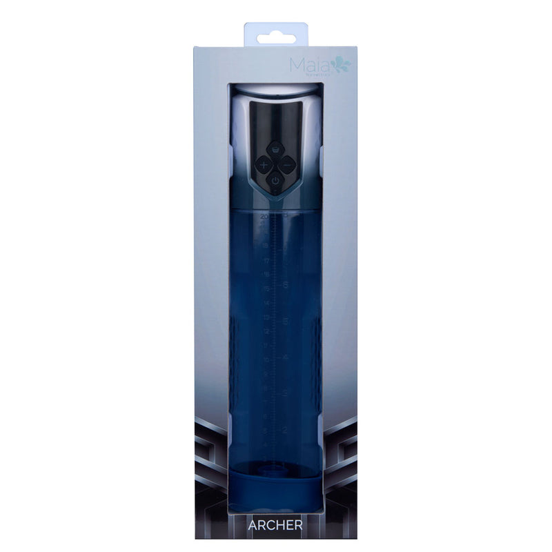 Maia ARCHER - Blue USB Rechargeable Automatic Penis Pump