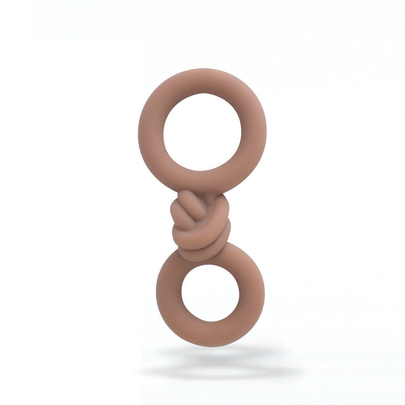 Maia COOPER - Caramel - Caramel Cock & Balls Rings