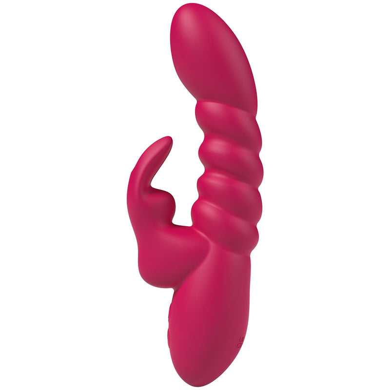 Party Up BRYNLYN - Pink - Pink 18.2 cm USB Rechargeable Rabbit Vibrator