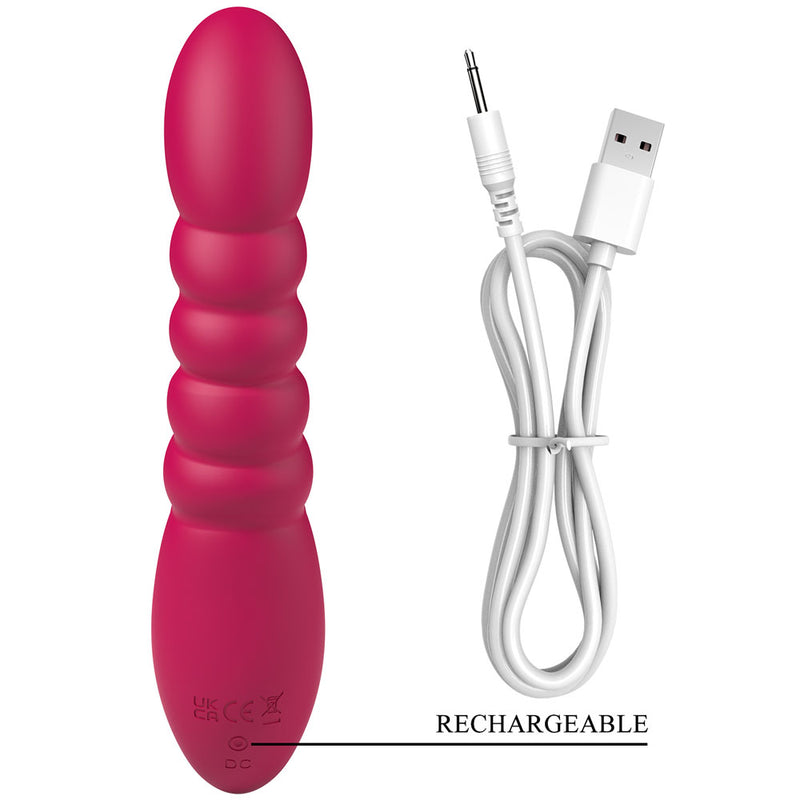 Party Up BRYNLYN - Pink - Pink 18.2 cm USB Rechargeable Rabbit Vibrator