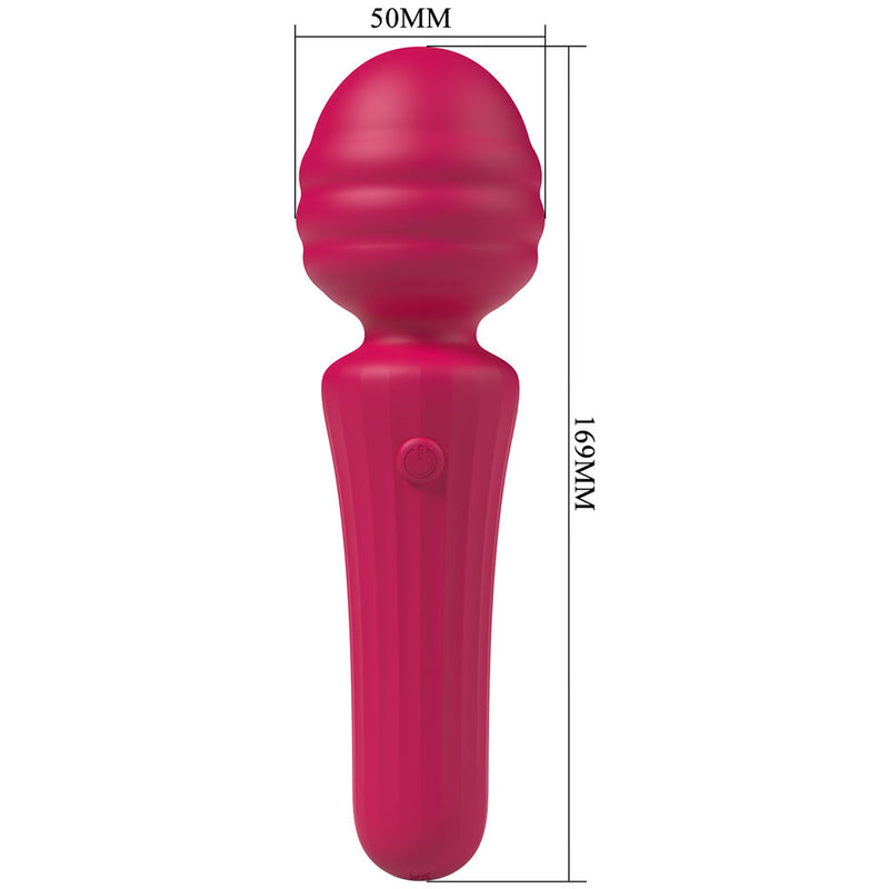 Party Up DUUNA - Pink - Pink 16.9 cm USB Rechargeable Massage Wand