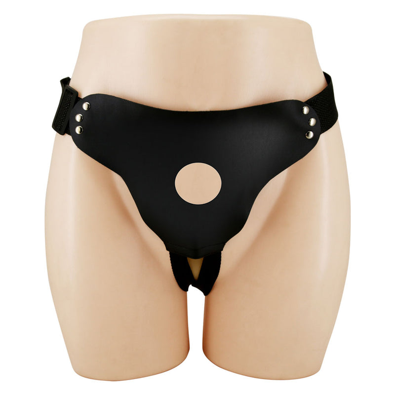 Party Up NICK Strap-On Harness - Black Adjustable Strap-On Harness (No Probe Included)