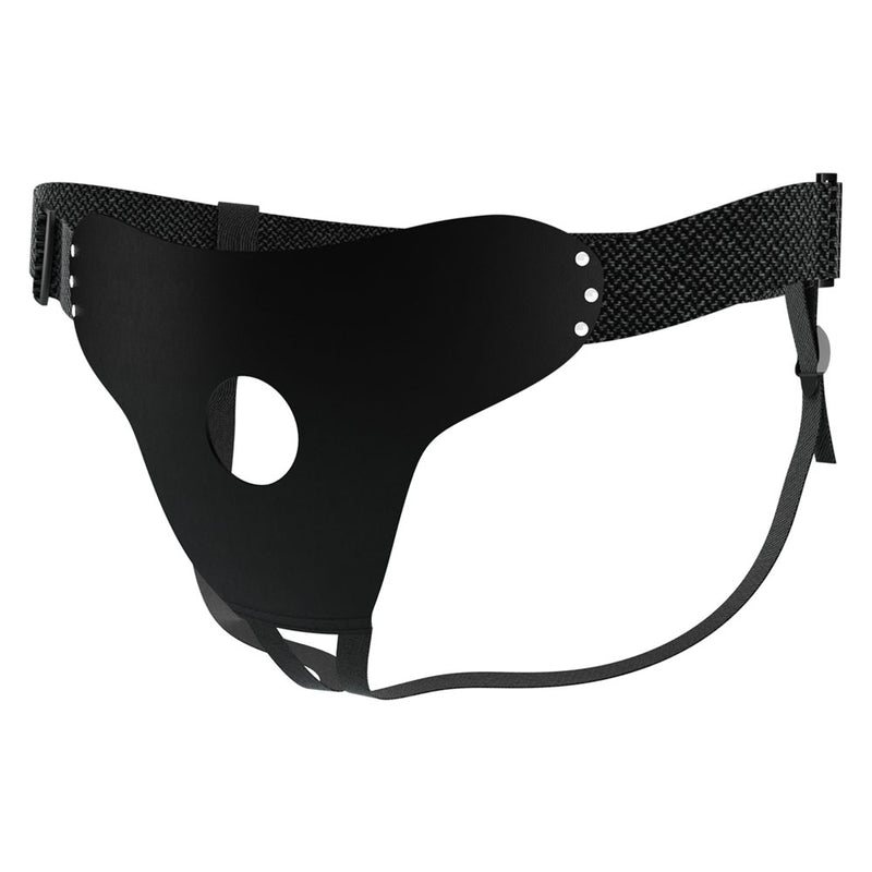 Party Up NICK Strap-On Harness - Black Adjustable Strap-On Harness (No Probe Included)