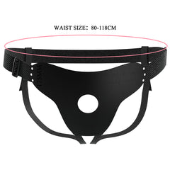 Party Up NICK Strap-On Harness - Black Adjustable Strap-On Harness (No Probe Included)