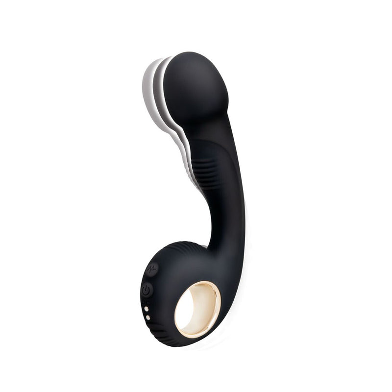 Bodywand G-Play Vibrating Squirt Trainer - Black 17 cm USB Rechargeable Vibrator