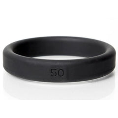 Boneyard Silicone Ring 5 Pcs Kit - Black Cock Rings - Set of 5 Sizes