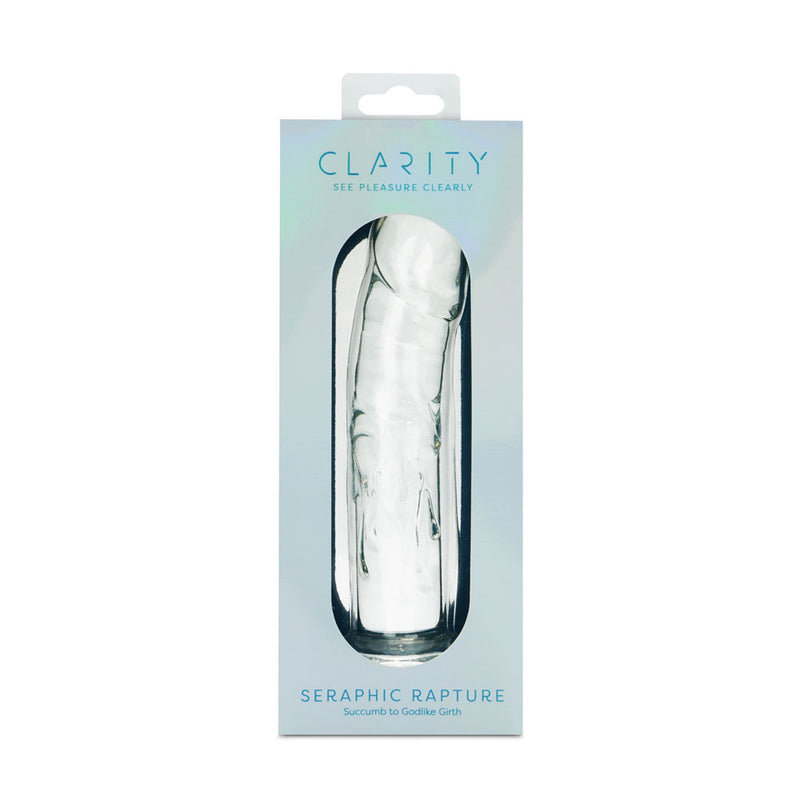 Clarity - Seraphic Rapture - Clear 17.8 cm Glass Dildo