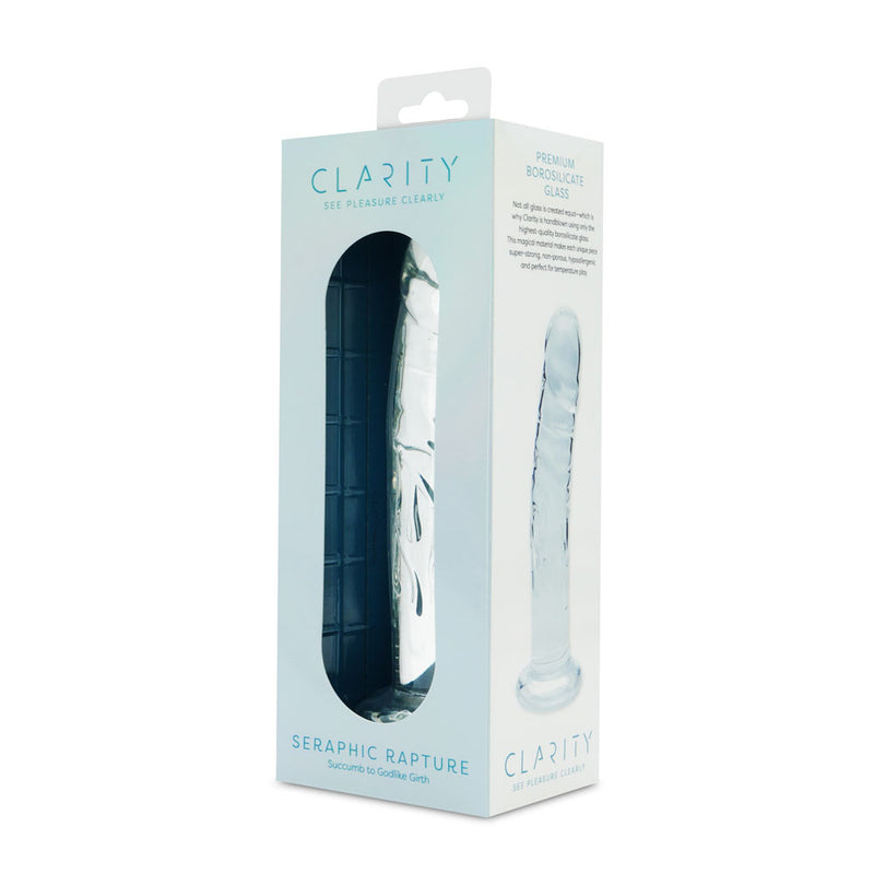 Clarity - Seraphic Rapture - Clear 17.8 cm Glass Dildo