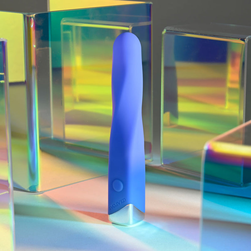 Evolved TWISTED TEMPTATION - Blue 12 cm USB Rechargeable Bullet