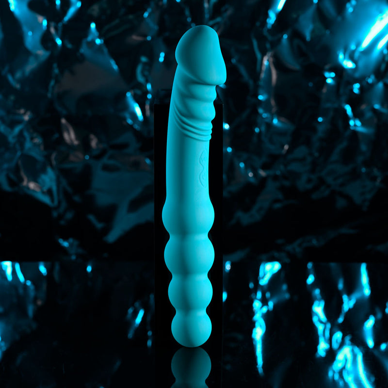 Evolved FLIP FLOP - Blue 23.1 cm USB Rechargeable Dual Ended Vibrator