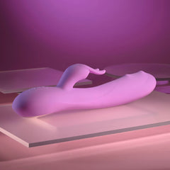 Evolved BEAD THE WAY - Pink 23.2 cm USB Rechargeable Rabbit Vibrator