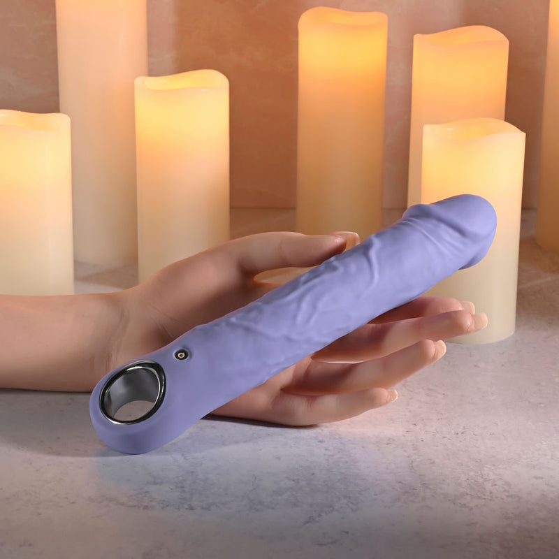 Evolved LARGE PURPLE FANTASY - Purple 21.8 cm USB Rechargeable Vibrator